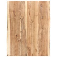 Dessus de table Bois d'acacia massif 80x(50-60)x3,8 cm