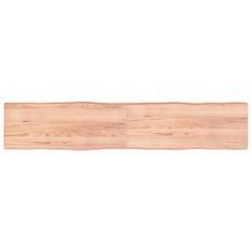 Dessus de table bois massif traité bordure assortie