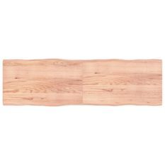 Dessus de table bois massif traité bordure assortie