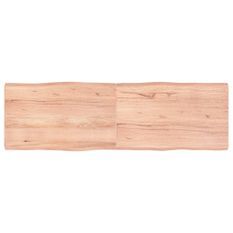 Dessus de table bois massif traité bordure assortie