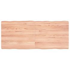 Dessus de table bois massif traité bordure assortie