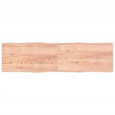 Dessus de table bois massif traité bordure assortie