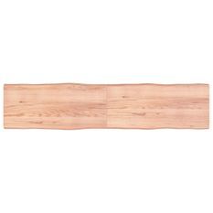 Dessus de table bois massif traité bordure assortie