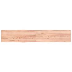 Dessus de table bois massif traité bordure assortie