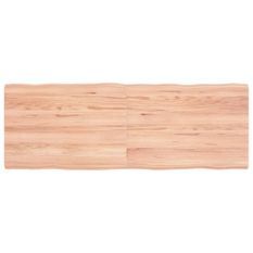 Dessus de table bois massif traité bordure assortie