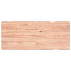 Dessus de table bois massif traité bordure assortie