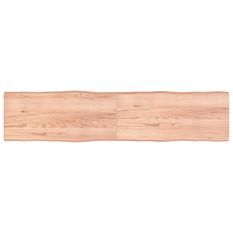 Dessus de table bois massif traité bordure assortie