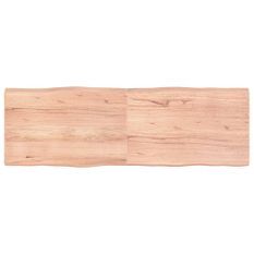 Dessus de table bois massif traité bordure assortie