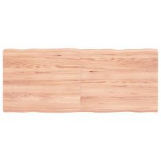 Dessus de table bois massif traité bordure assortie