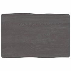 Dessus de table bois massif traité bordure assortie