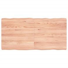 Dessus de table bois massif traité bordure assortie