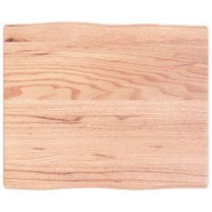 Dessus de table bois massif traité bordure assortie