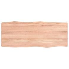 Dessus de table bois massif traité bordure assortie