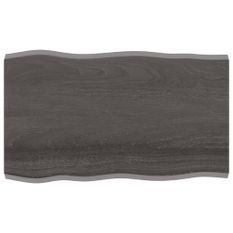 Dessus de table bois massif traité bordure assortie