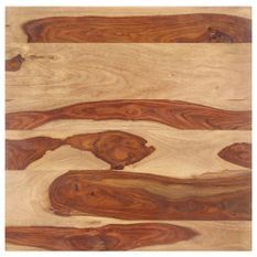 Dessus de table Bois solide 15-16 mm 60x60 cm