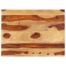 Dessus de table Bois solide 25-27 mm 70x90 cm