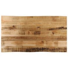 Dessus de table bord vivant 110x60x3,8 cm bois de manguier brut