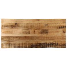 Dessus de table bord vivant 80x40x3,8 cm bois de manguier brut