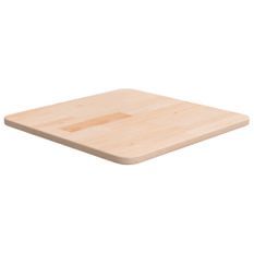 Dessus de table carré 40x40x1,5 cm Bois chêne massif non traité