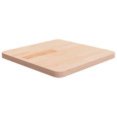 Dessus de table carré 40x40x2,5 cm Bois chêne massif non traité