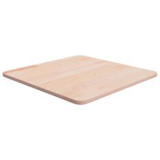 Dessus de table carré 50x50x1,5 cm Bois chêne massif non traité