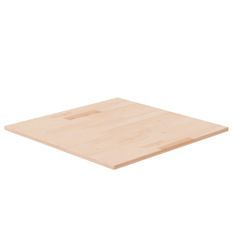 Dessus de table carré 60x60x1,5 cm Bois chêne massif non traité