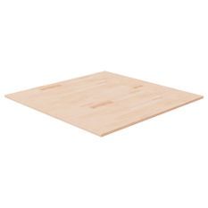 Dessus de table carré 90x90x1,5 cm Bois chêne massif non traité