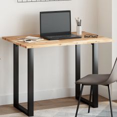 Dessus de table rectangulaire 100x70x2 cm bois massif d'acacia