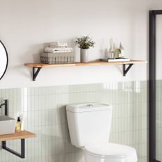 Dessus de table rectangulaire 140x30x2 cm bois massif d'acacia