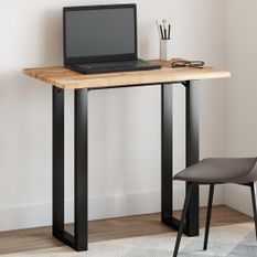 Dessus de table rectangulaire 60x50x2 cm bois massif d'acacia