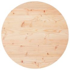 Dessus de table rond Ø60x3 cm bois de pin massif