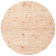 Dessus de table rond Ø90x3 cm bois de pin massif