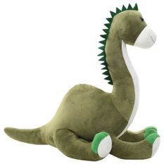 dinosaure brontosaure en peluche Vert 2