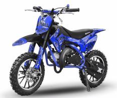 Dirt bike 49cc Serval prime 10/10 automatique bleu