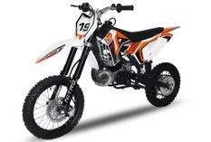 Moto cross enfant NRG GTS 50cc 14/12 automatique orange