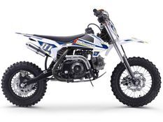Dirt bike enfant 70cc automatique bleu et blanc MX70 12/10