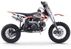 Dirt bike enfant 70cc automatique orange et blanc MX70 12/10