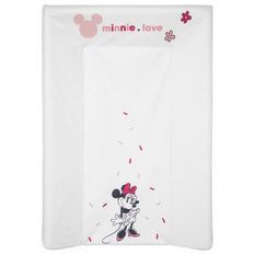 DISNEY Matelas a langer Minnie confettis - 50 x 70 cm - 100% PVC - Garnissage 100% polyéther