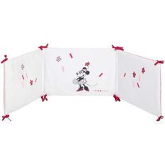 DISNEY Tour de lit Minnie confettis - 40 x 180 cm - Lacet velours 100% polyester