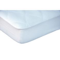 DOUXNID NOVA Surmatelas Alese - Pour Lit 60x120 cm - Blanc - Maille 3D