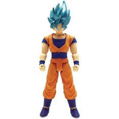 DRAGON BALL SUPER - Figurine Géante Limit Breaker 30 cm - Super Saiyan Goku Blue