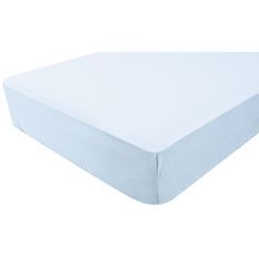 Drap housse imperméable Bleu Doux Nid