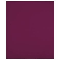 Drap-housse Jersey Bordeaux 90x200 cm Coton