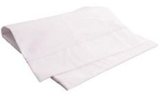 Drap plat bébé 120 x 180 cm blanc Doux nid