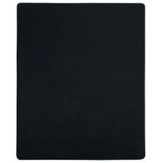 Draps-housses Jersey 2 pcs Noir 160x200 cm Coton