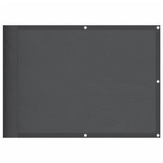 Écran de balcon anthracite 75x700 cm 100% polyester oxford