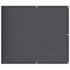 Écran de balcon anthracite 90x700 cm 100% polyester oxford