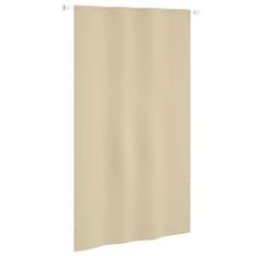 Écran de balcon Beige 140x240 cm Tissu Oxford