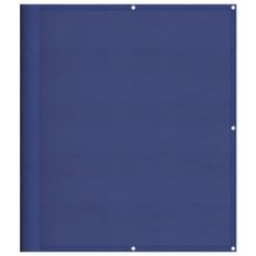 Écran de balcon bleu 120x800 cm 100% polyester oxford