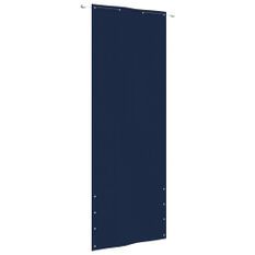 Écran de balcon Bleu 80x240 cm Tissu Oxford